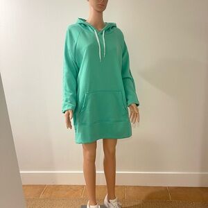 Mint Green Hoodie Dress